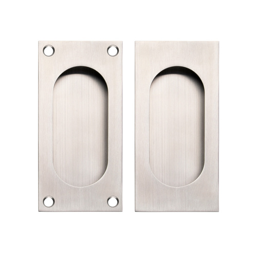 Madinoz FP29 Flush Pulls Satin Stainless Steel 140mm