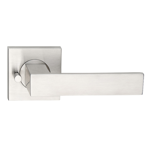 Madinoz Coastal Square Rose Privacy Leverset Satin Stainless Steel L120PVZSSS