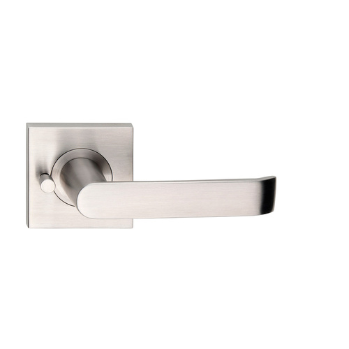 Madinoz L20PVZ Satin Stainless Steel Coastal Square Rose Leversets