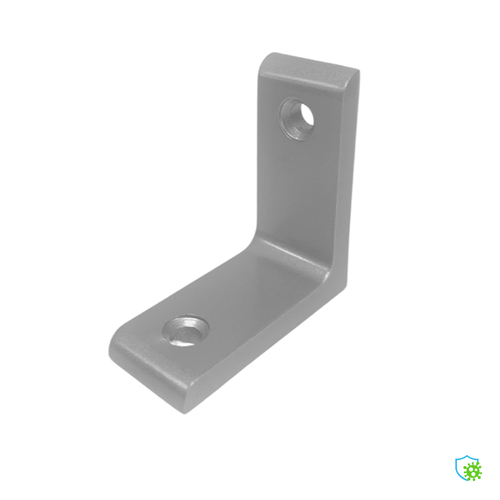 Metlam Angle Bracket Aluminium Anti Microbial ML121_6MMCSK_ANMB