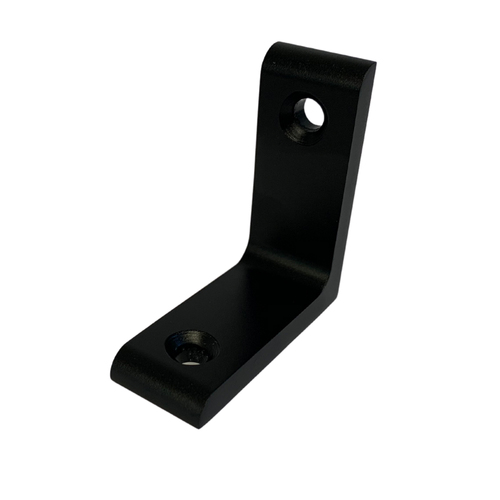 Metlam Angle Bracket Aluminium Matt Black ML121_6MMCSK_DESIGNER