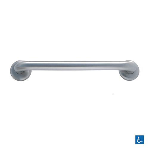 Metlam Straight Grab Rail 350x32mm Satin Stainless Steel MLR328_SS