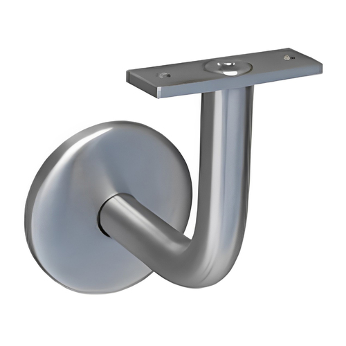 Metlam Hand Rail Bracket Concealed Fix Flat Top Satin Stainless Steel MLR385