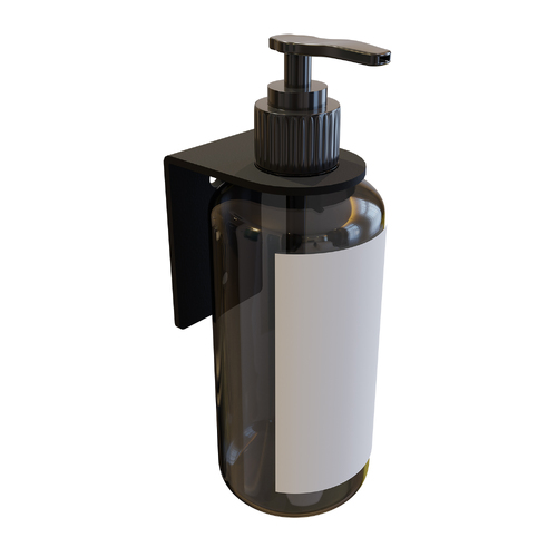 Metlam Single Soap Bottle Holder Designer Black ML_SBH1_DESIGNER