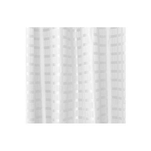 Metlam Shower Curtain Polyester Taffeta 2600x1800mm White SC_WNT2618 