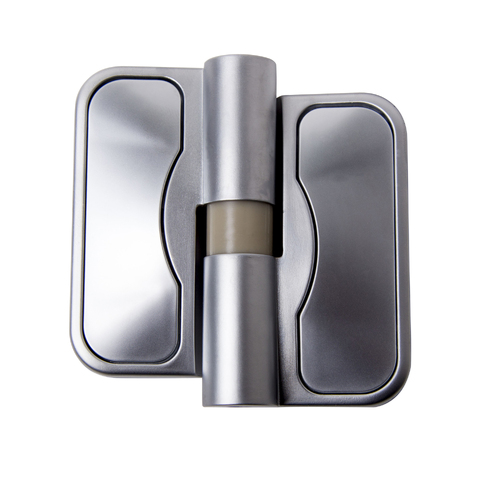 Metlam Moda Gravity Hinge Concealed Fix Satin Chrome Plate - Available in Left and Right Hand