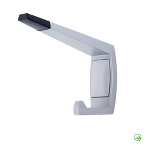 Metlam Moda Hat and Coat Hook Concealed with Screw Fixings 60x25x90mm Antimicrobial