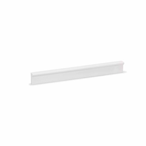 Momo Angle Pull Handle CTC 128mm OA 200mm Matt White A0077.128.MWH