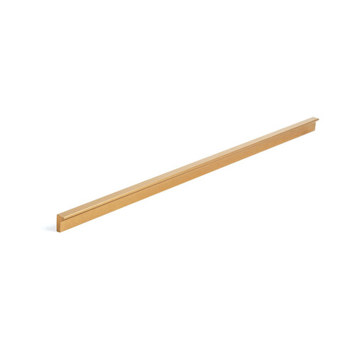 Momo Angle Pull Handle CTC 480mm OA 600mm Brushed Dark Brass A0077.480.BDB