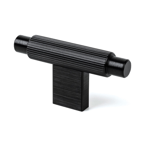 Momo Arpa T Knob 70mm Brushed Black A0583.070.BBL