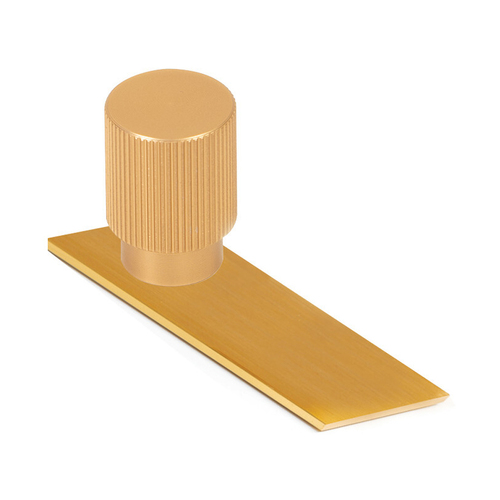 Momo Arpa Round Knob And Backplate 22mm Brushed Dark Brass A0588.022.BDB