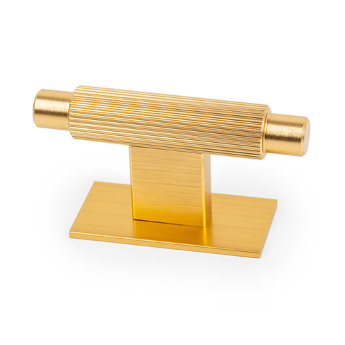 Momo Arpa T Knob and Backplate 70mm Brushed Dark Brass A0588.070.BDB