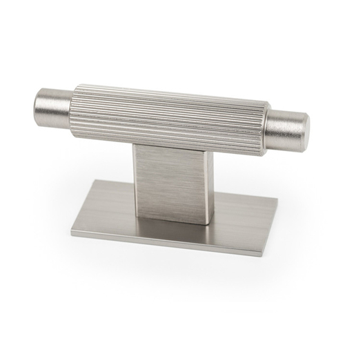 Momo Arpa T Knob and Backplate 70mm Dull Brushed Nickel A0588.070.DBR