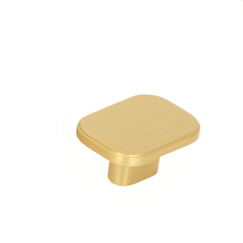 Momo Aspen Solid Brass Knob 40mm Brushed Satin Brass ASK040.BSB