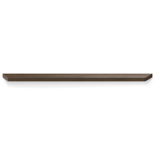 Momo Barcco Timber Pull Handle CTC 320mm OA 400mm Walnut B0340.320.WN