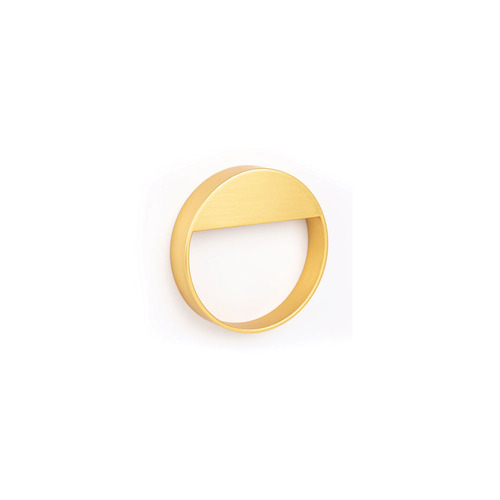 Momo Bau Circular Handle 90mm Brushed Gold B0496.90.BRG