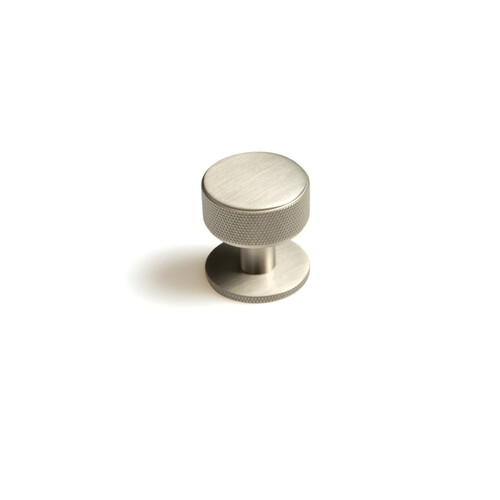 Momo Belgravia Solid Brass Knob 35mm Dull Brushed Nickel BLG035.DBR