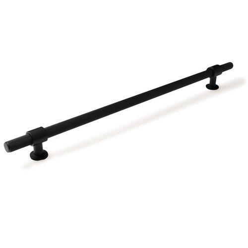 Momo Belgravia Solid Brass Bar Pull 404mm Matt Black BLG320.MBL