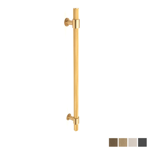 Momo Belgravia Knurled Pull Handle w/ Back to Back Fixing 416mm - Available in Varrious Finishes