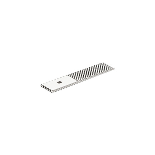 Momo Barrington Backplate OA 190mm To Suit Knob Polished Nickel BRKBP032.PN