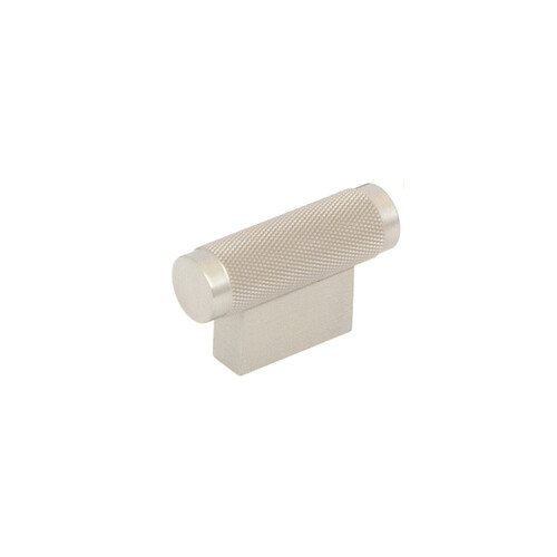 Momo Brighton Knurled T Knob 50mm Dull Brushed Nickel BSPKN050.DBR