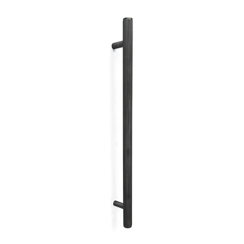 Momo Bellevue Lined Door Pull With Back to Back Fixing 416mm Dark Brushed Brass BVLDAP.416BB.DBB