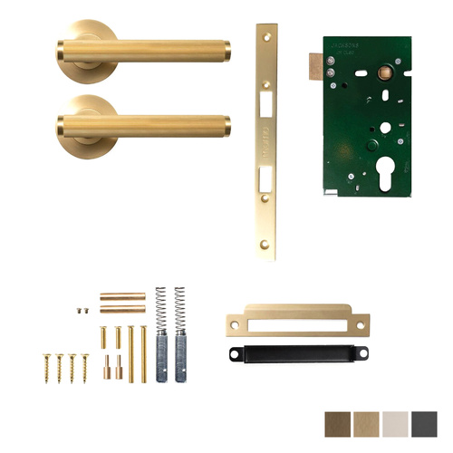Momo Bellevue Lined Mortice Lock Passage Set  - Available in Various Finishes