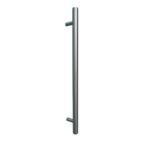Momo Bellevue Plain Door Pull Handle Back To Back Fixing Dull Brushed Nickel BVPLAP.416BB.DBR