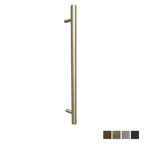 Momo Bellevue Plain Door Pull Handle Back To Back Fixing - Available in Various Finishes