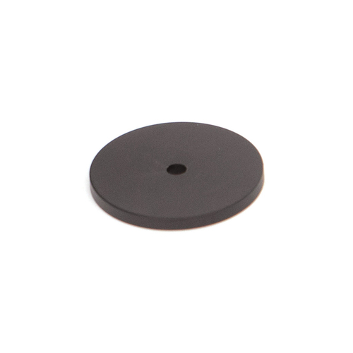 Momo Bellevue Plain Knob Backplate 35mm Matt Black BVPLBP035.MBL