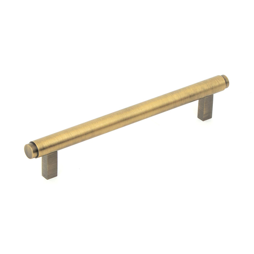 Momo Bellevue Plain Bar Pull Handle 160mm CTC Dark Brushed Brass BVPPL160.DBB