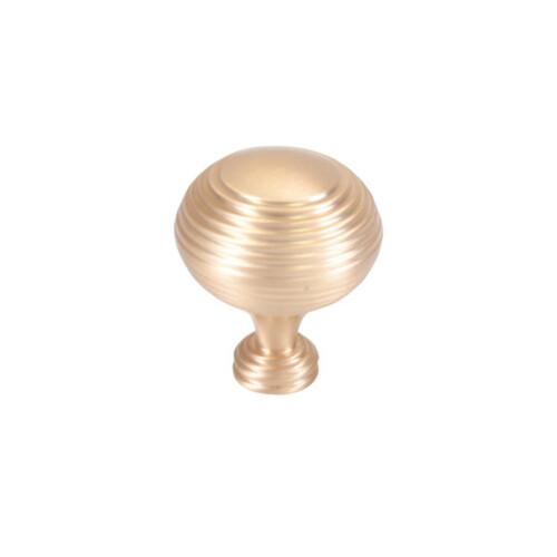 Momo Catona Concentric Round Knob 32mm Brushed Matt Brass C1937.032.BMB