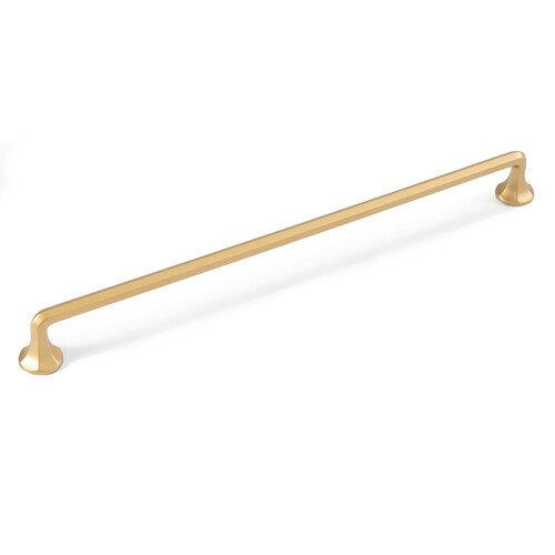 Momo Caselle D Handle 346mm Satin Brass CDH320.SB