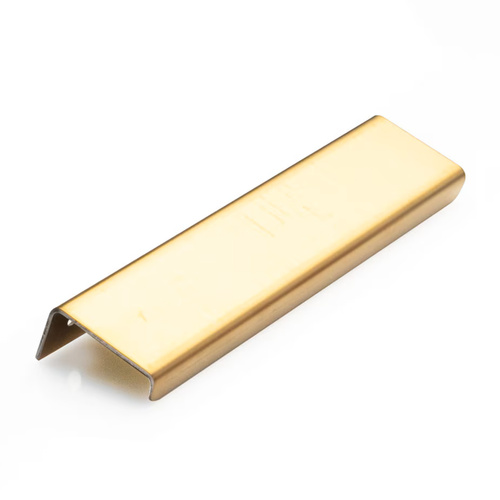 Momo Ferrara Lip Pull Handle 150mm Brushed Brass FER150.BB