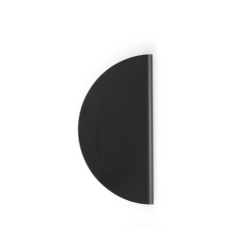 Momo Sola Half Round Lip Pull O/A 120mm Matt Black FHR120.MBL