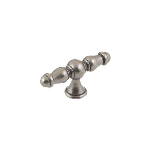 Momo Bordeaux O/A 90mm T Knob Pewter KB3625.90.PW.FG