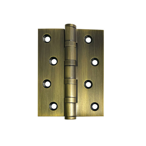 Momo Door Hinge 100x76mm Dark Brushed Brass MHBH.DBB