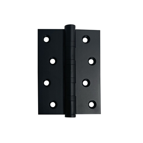 Momo Door Hinge 100x76mm Matt Black MHBH.MBL
