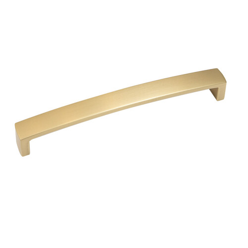 Momo New Hampton D Handle O/A 168mm Matt Brass NHMD160.MBR