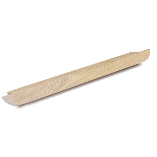Momo Sydney Timber Pull Handle 400mm American Oak Raw SPH400.AORW
