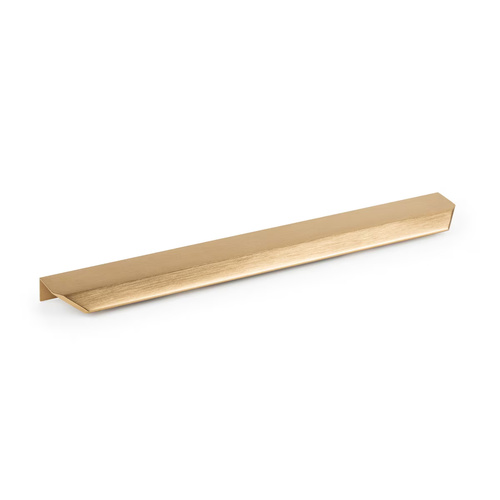 Momo Vann Cabinet Lip Pull Handle 256mm Brushed Dark Brass V0375.256.BDB