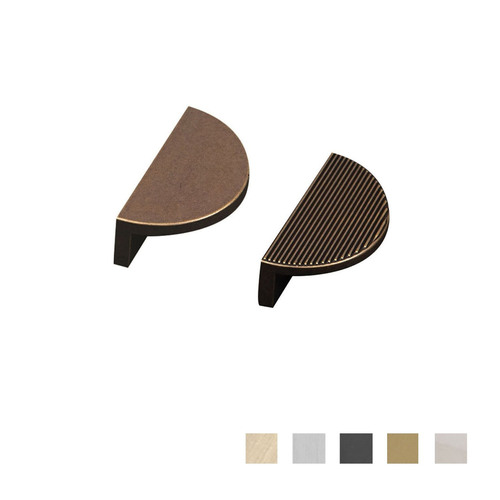 Momo Barrington Eclipse Half Handles - Available In Various Finishes and Sizes