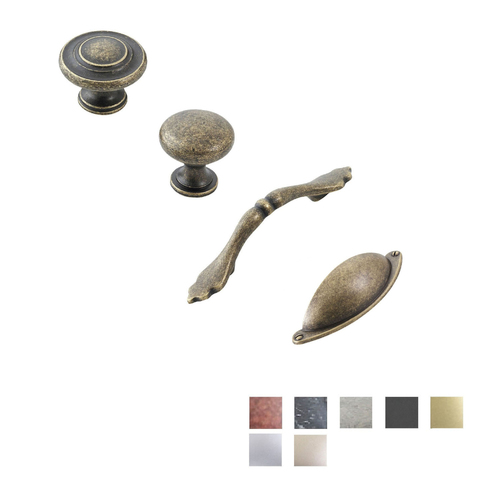 Momo Florencia Knob and Pull Handle - Available In Various Finishes and Sizes