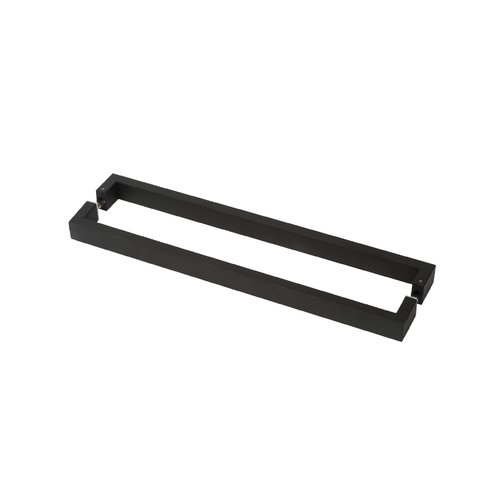 N2lok Blanc Door Pull Handle 600x585mm Box Pack Matt Black 2DP08MBBP