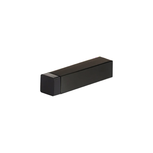 N2lok Modern Square Tube Door Stop Box Pack Matt Black 2DS 709 MB BP