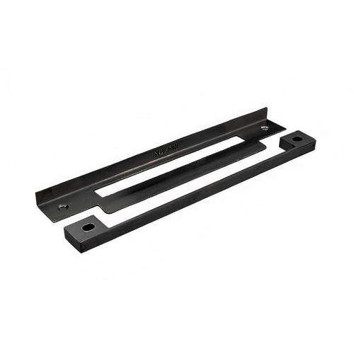 N2lok Euro Mortice Rebate Kit Matt Black 2MRKMBBP