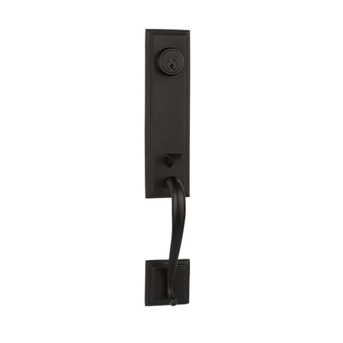 N2lok Seine Single Cylinder Door Entrance Set Box Pack Matt Black 765SESCMBBP