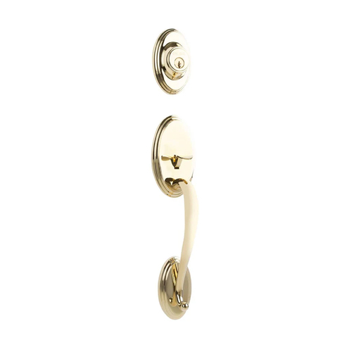 N2lok Somme Single Cylinder Door Entrance Set Box Pack Polished Brass 765SOSCPBBP