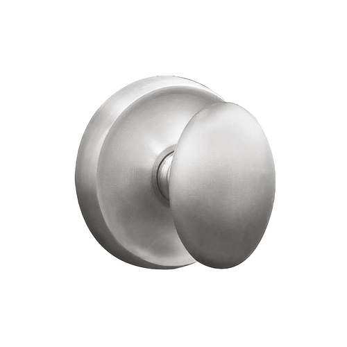 N2LOK Uovo Passage Round  Door Knob Box Pack Satin Nickel A740 UO/PI SN BP