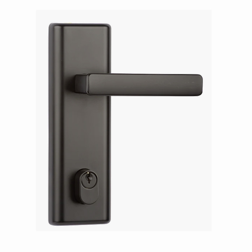 N2lok Infinity Vitus Door Lever Handle Multifunction Entry Set Matt Black Box Pack V2/9265/VI/MBBP